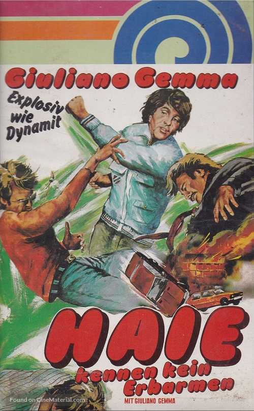 Troppo rischio per un uomo solo - German VHS movie cover