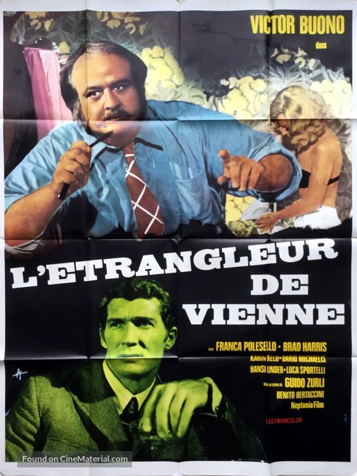 Lo strangolatore di Vienna - French Movie Poster