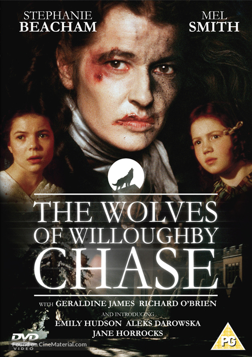 The Wolves of Willoughby Chase - British DVD movie cover