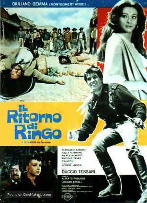 Il ritorno di Ringo - Italian Movie Poster