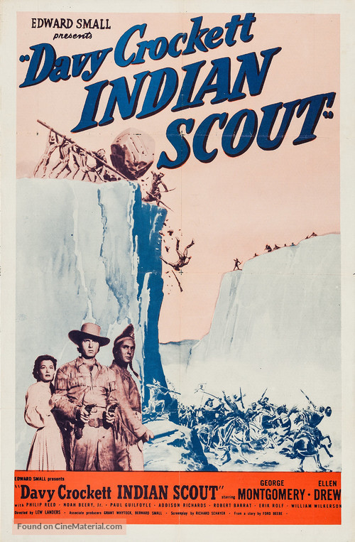 Davy Crockett, Indian Scout - Movie Poster