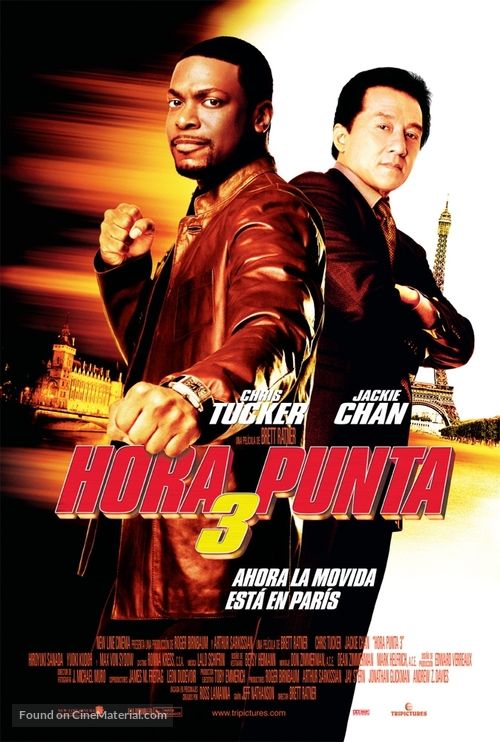 Rush Hour 3 - Spanish Movie Poster