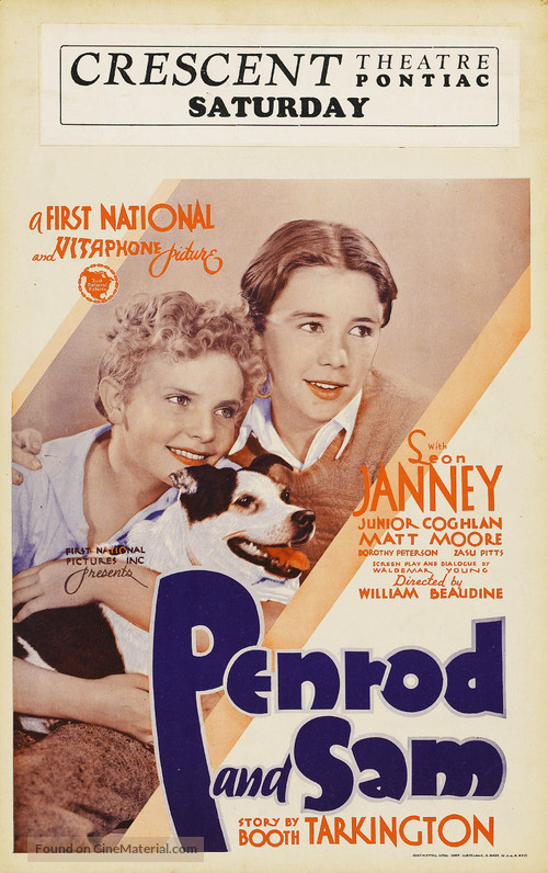 Penrod and Sam - Movie Poster