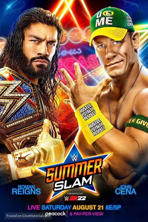 WWE SummerSlam - Movie Poster