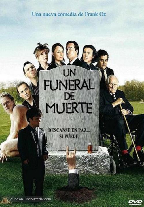 Death at a Funeral - Argentinian DVD movie cover