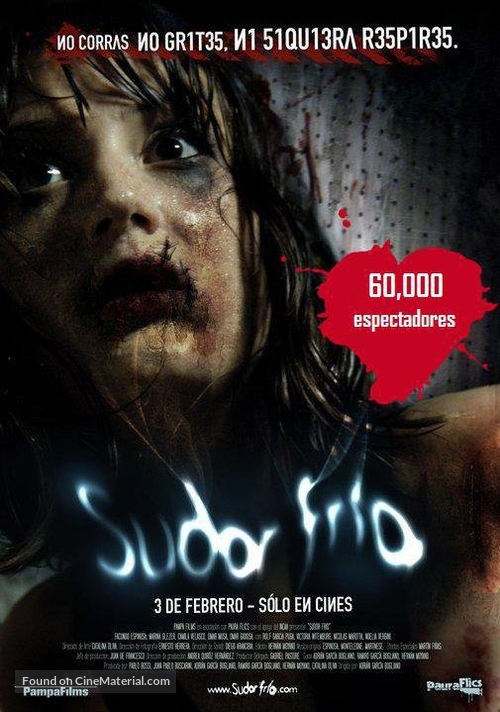 Sudor fr&iacute;o - Argentinian Movie Poster