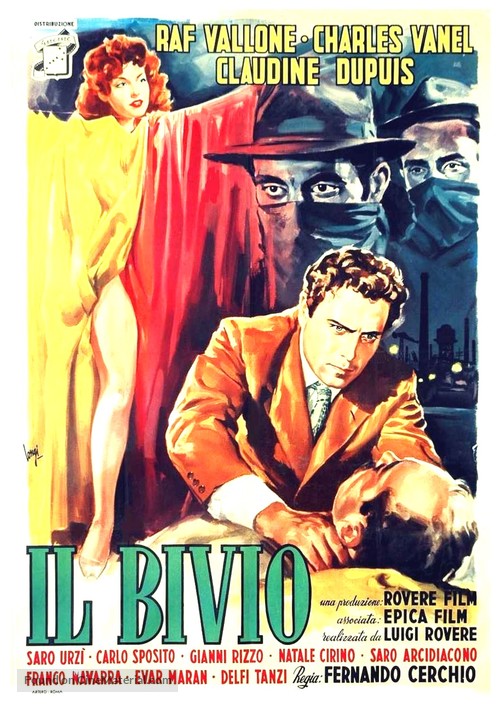 Il bivio - Italian Movie Poster