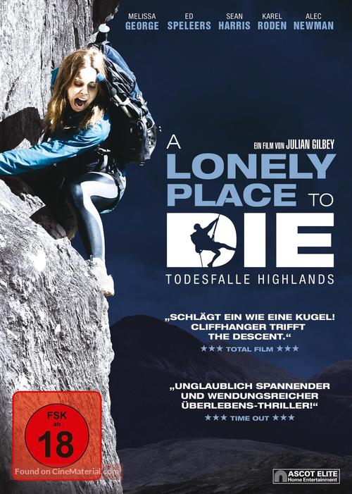 A Lonely Place to Die - German DVD movie cover