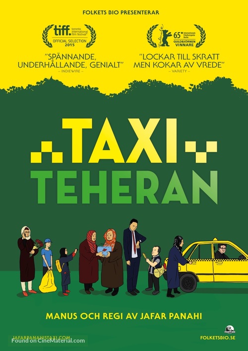 Taxi - Swedish Movie Poster