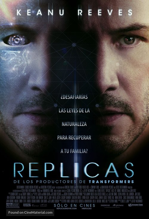 Replicas - Mexican Movie Poster