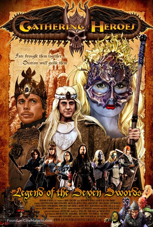 Gathering of Heroes: Legend of the Seven Swords - Movie Poster