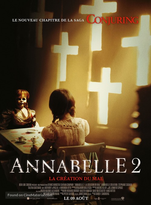 Annabelle: Creation - French Movie Poster