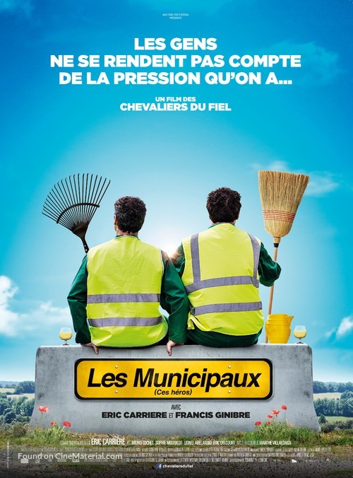 Les Municipaux, ces h&eacute;ros - French Movie Poster