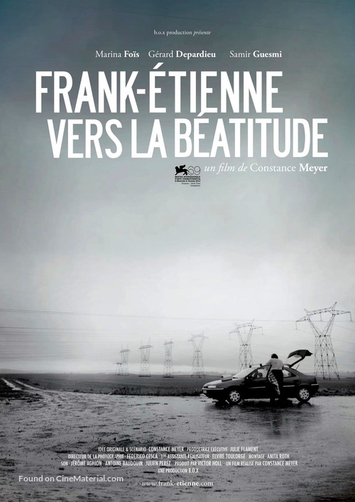 Franck-&Eacute;tienne vers la b&eacute;atitude - French Movie Poster