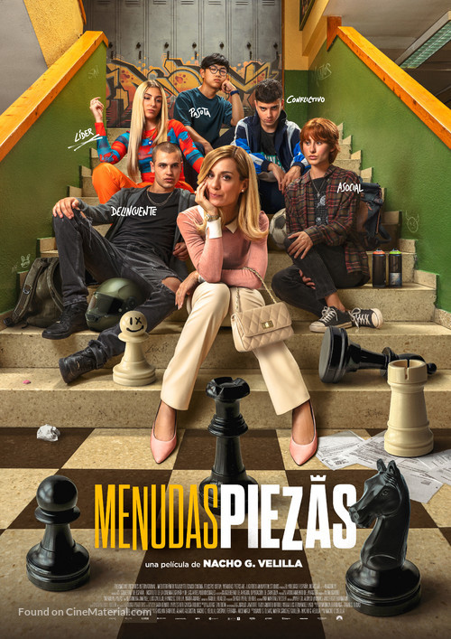 Menudas piezas - Spanish Movie Poster