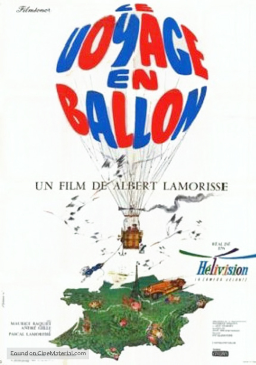 Le voyage en ballon - French Movie Poster