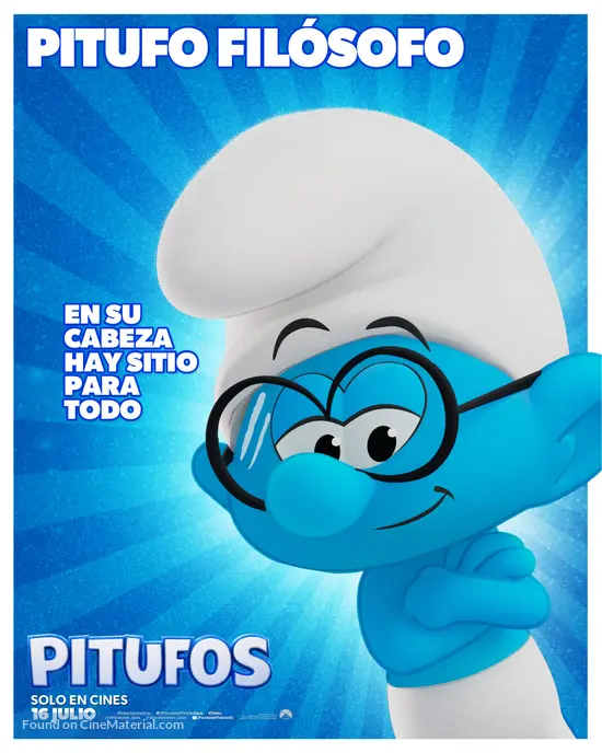 Smurfs - Spanish Movie Poster