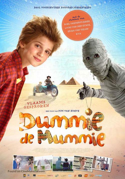 Dummie de Mummie - Belgian Movie Poster