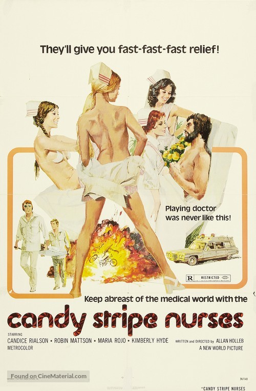 Candy Stripe Nurses - Movie Poster