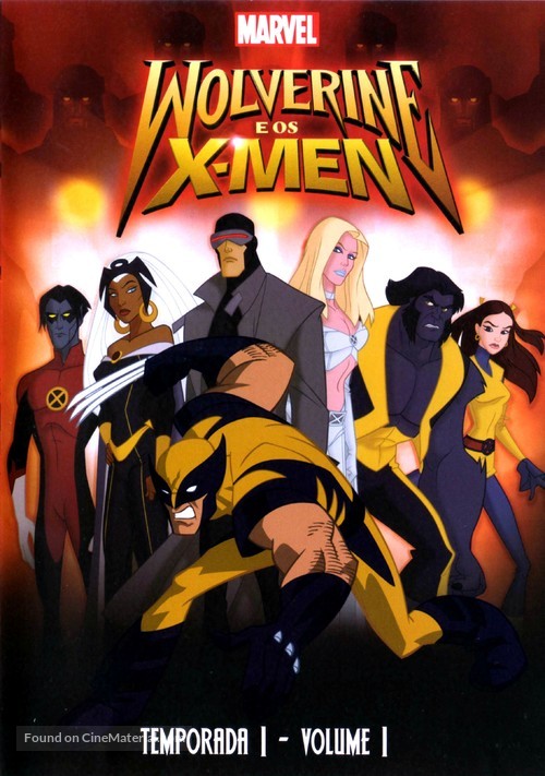 &quot;Wolverine and the X-Men&quot; - Brazilian DVD movie cover