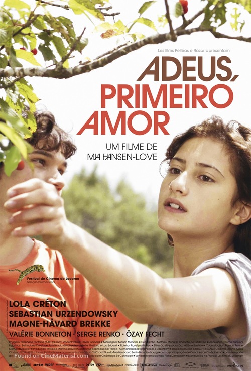 Un amour de jeunesse - Brazilian Movie Poster