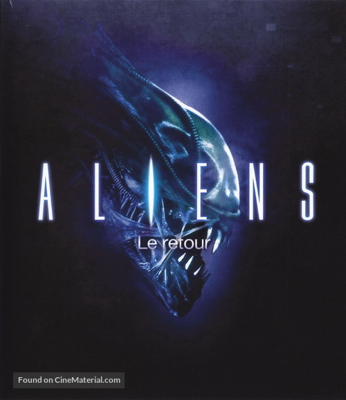 Aliens - French Blu-Ray movie cover