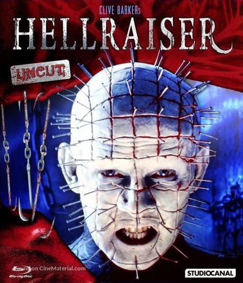 Hellraiser - German Blu-Ray movie cover