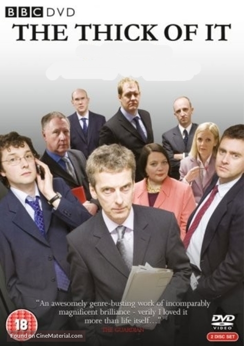 &quot;The Thick of It&quot; - British DVD movie cover