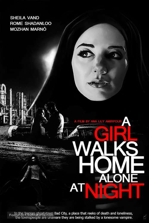 A Girl Walks Home Alone at Night - Movie Cover
