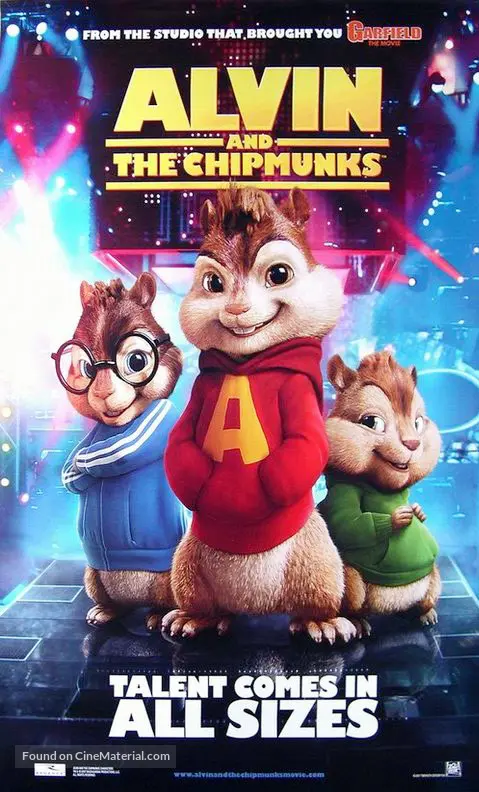 Alvin and the Chipmunks - Movie Poster