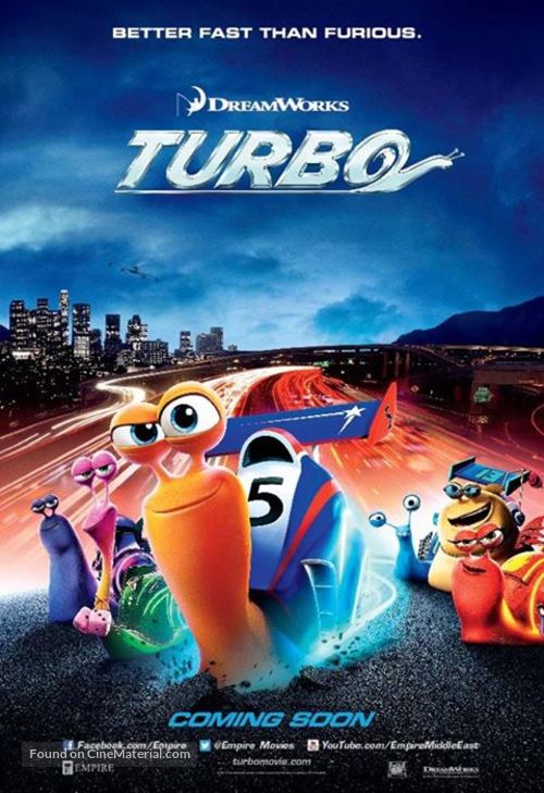 Turbo - Canadian Movie Poster