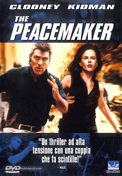 The Peacemaker - Italian DVD movie cover