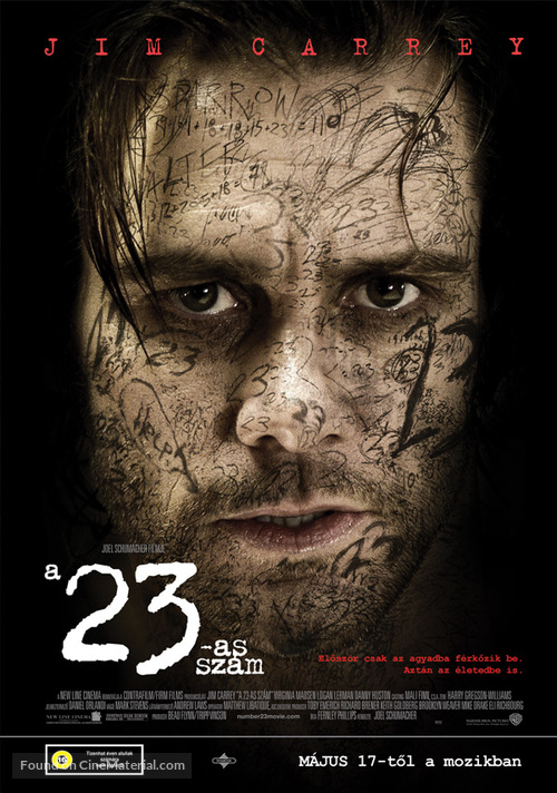 The Number 23 - Hungarian Movie Poster