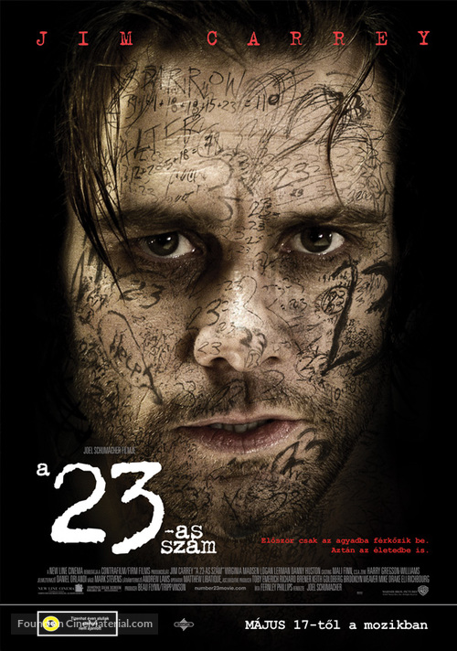 The Number 23 - Hungarian Movie Poster