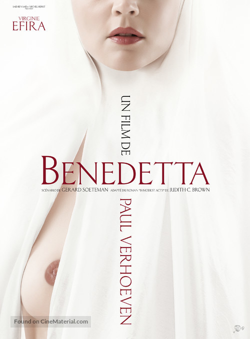 Benedetta - French Theatrical movie poster