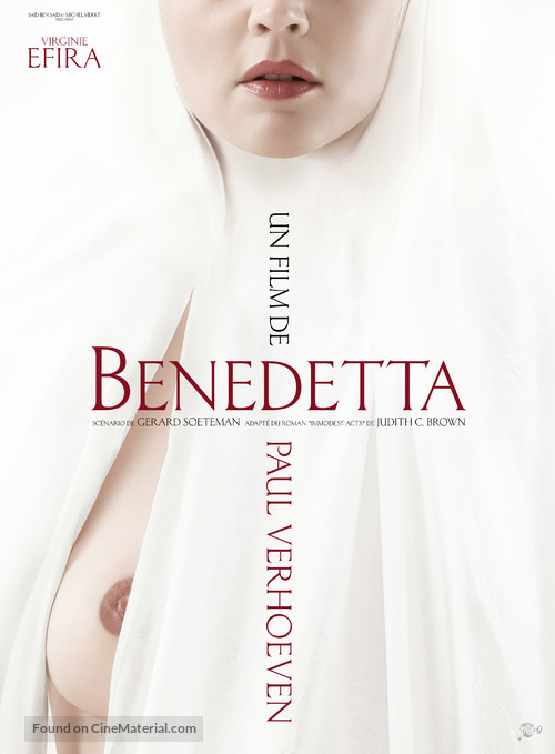 Benedetta - French Theatrical movie poster