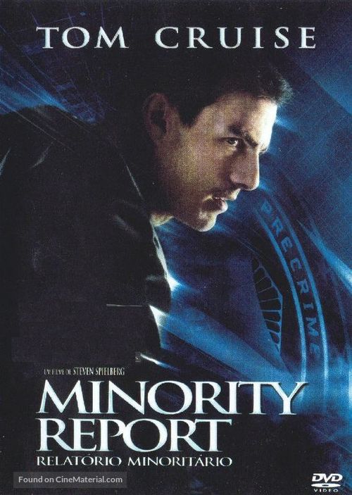 Minority Report - Portuguese Movie Cover