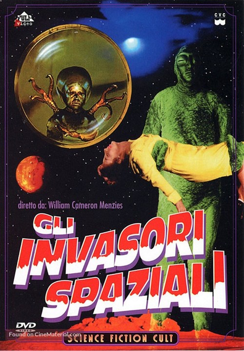 Invaders from Mars - Italian DVD movie cover