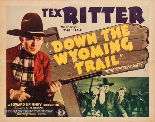 Down the Wyoming Trail - Movie Poster