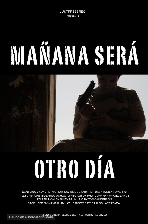 Ma&ntilde;ana ser&agrave; otro d&igrave;a - Spanish Movie Poster