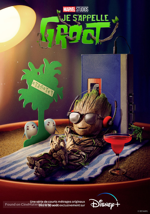 &quot;I Am Groot&quot; - French Movie Poster