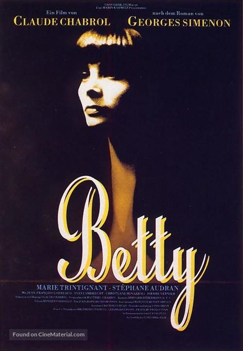 Betty - German Movie Poster