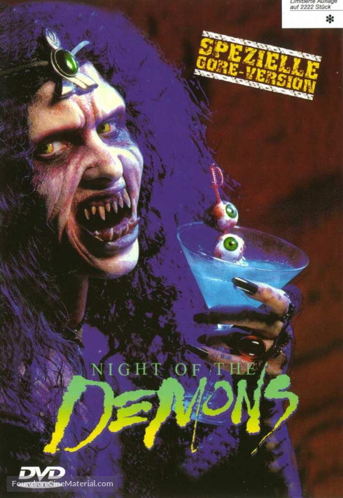Night of the Demons - German DVD movie cover