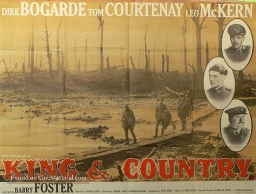 King &amp; Country - British Movie Poster