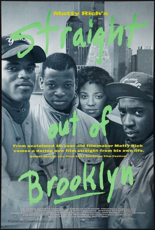 Straight Out of Brooklyn - Movie Poster