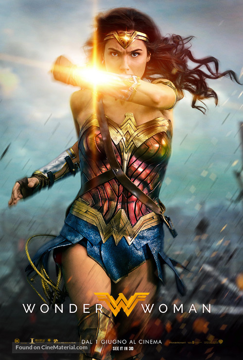 Wonder Woman - Italian Movie Poster