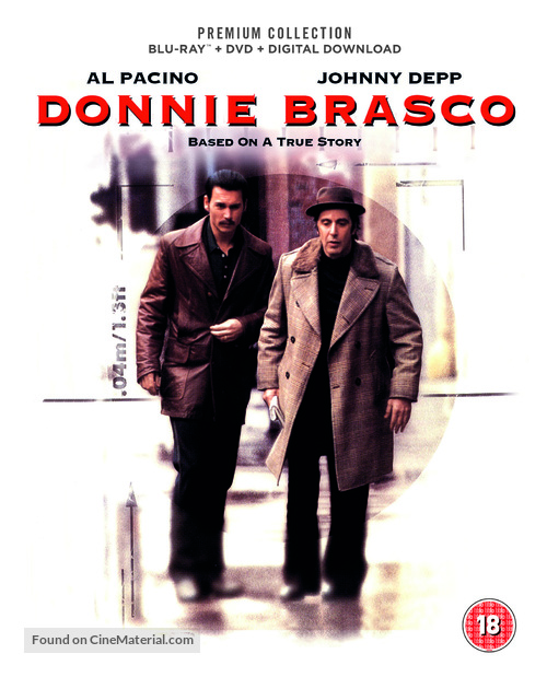 Donnie Brasco - British Movie Cover