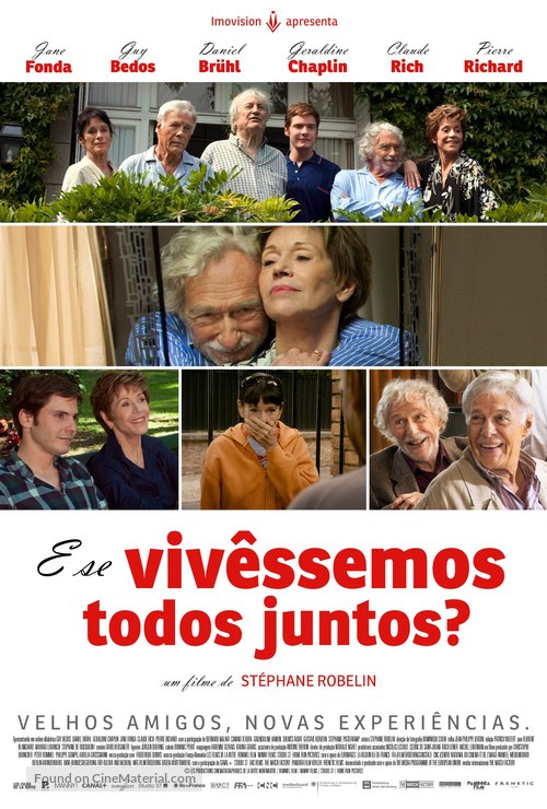 Et si on vivait tous ensemble? - Brazilian Movie Poster
