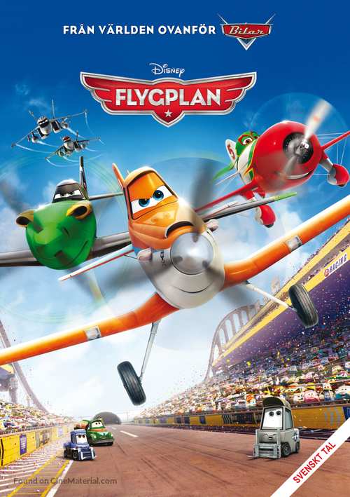 Planes - Swedish DVD movie cover