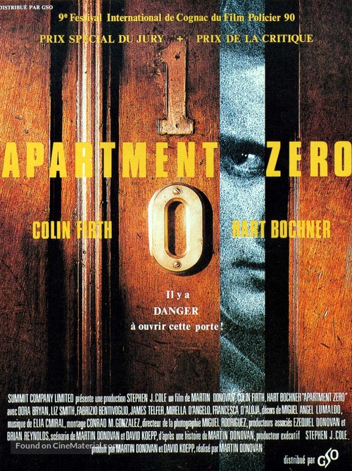 Apartment Zero - French Movie Poster
